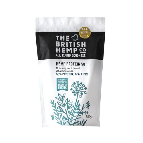 Hemp protein powder - , (50%