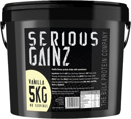 Serious gainz weight gainer - gainz,