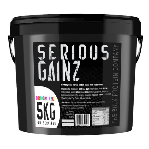 Serious gainz 5kg - gainz, strong