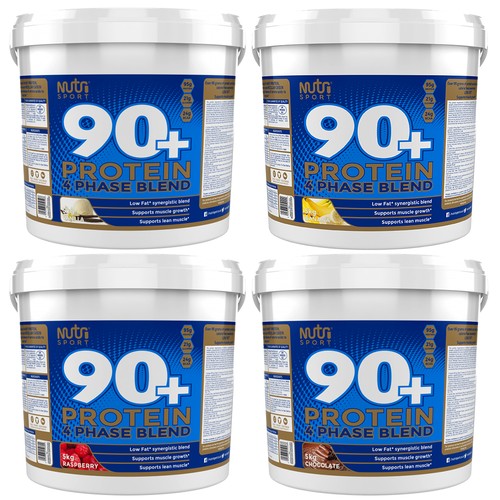 Nutrisport protein 5kg - 90+,