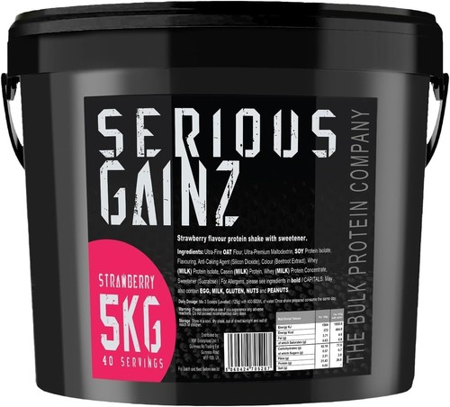Serious gainz bulk mass gainer - gainz,