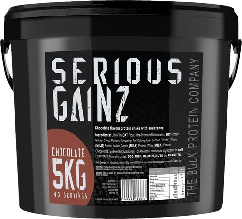 Serious gainz bulk mass gainer - gainz,